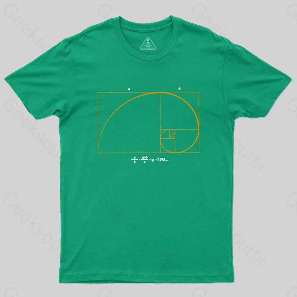 Fibonacci Math Art Science Engineer T-Shirt - Image 5