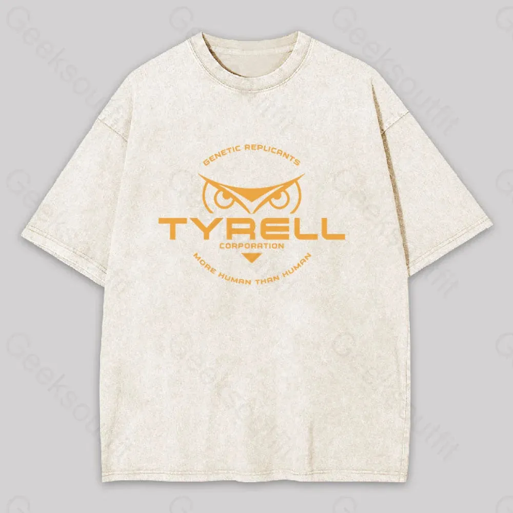 Fictional Blade Runner Brand Washed T-shirt - Image 9