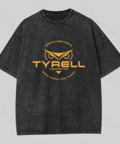 Alternative view of Fictional Blade Runner Brand Washed T-shirt