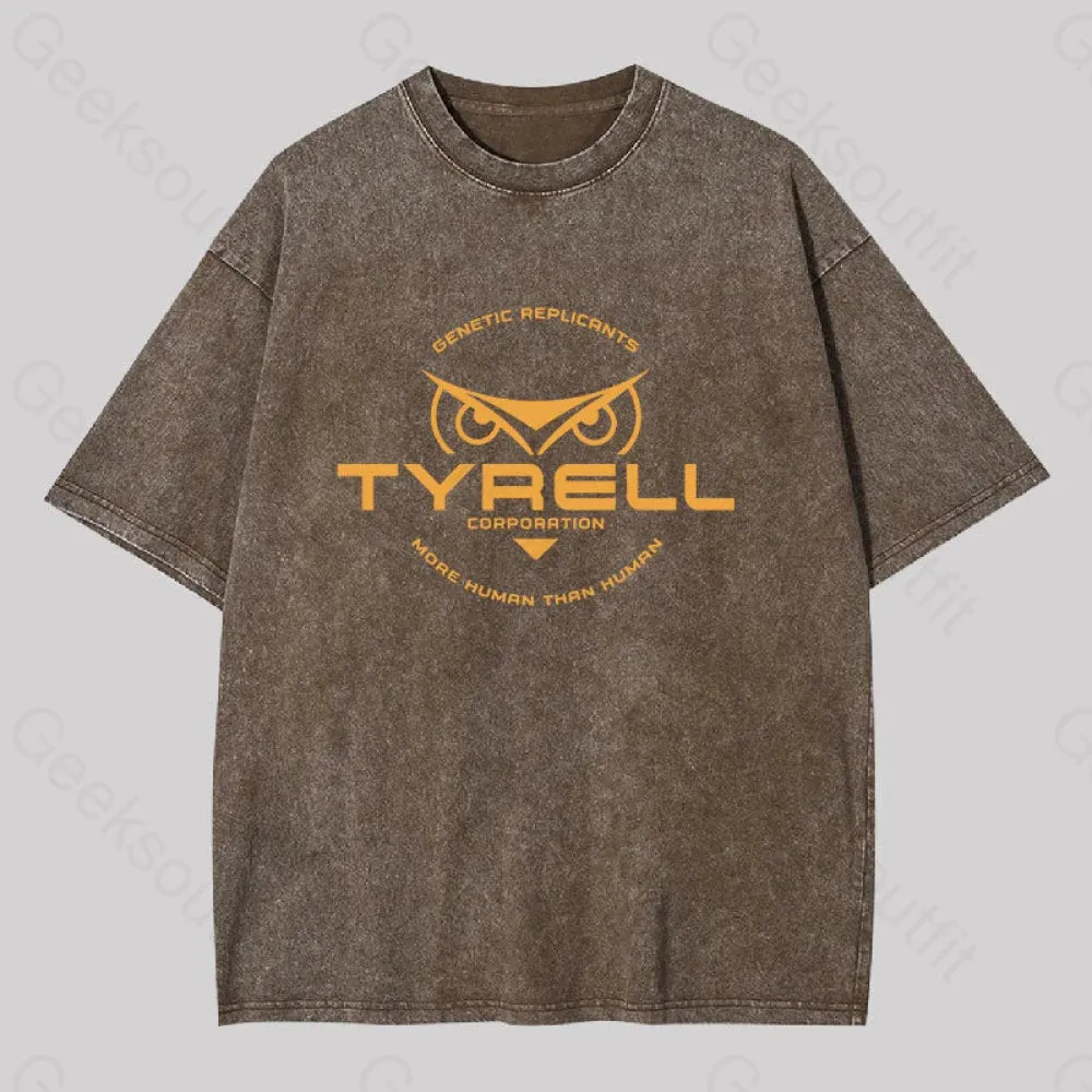 Fictional Blade Runner Brand Washed T-shirt - Image 5