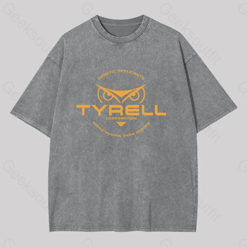 Fictional Blade Runner Brand Washed T-shirt - Image 8