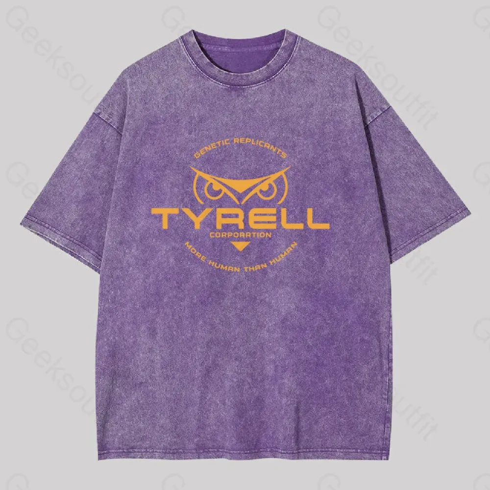 Fictional Blade Runner Brand Washed T-shirt - Image 6