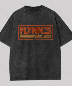 Flynn's Arcade 80s Retro Washed T-shirt