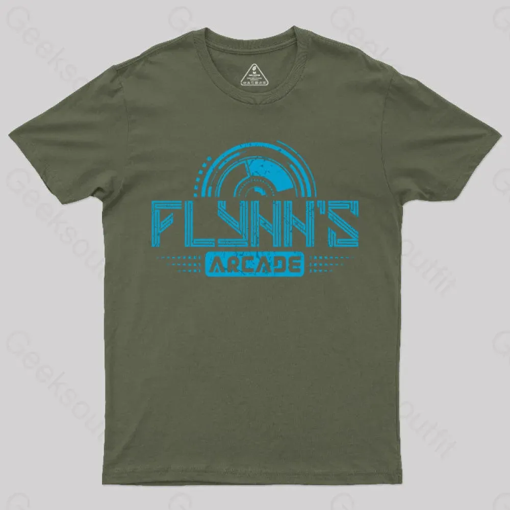 Flynn's Arcade Est 1982 T-Shirt - Image 3