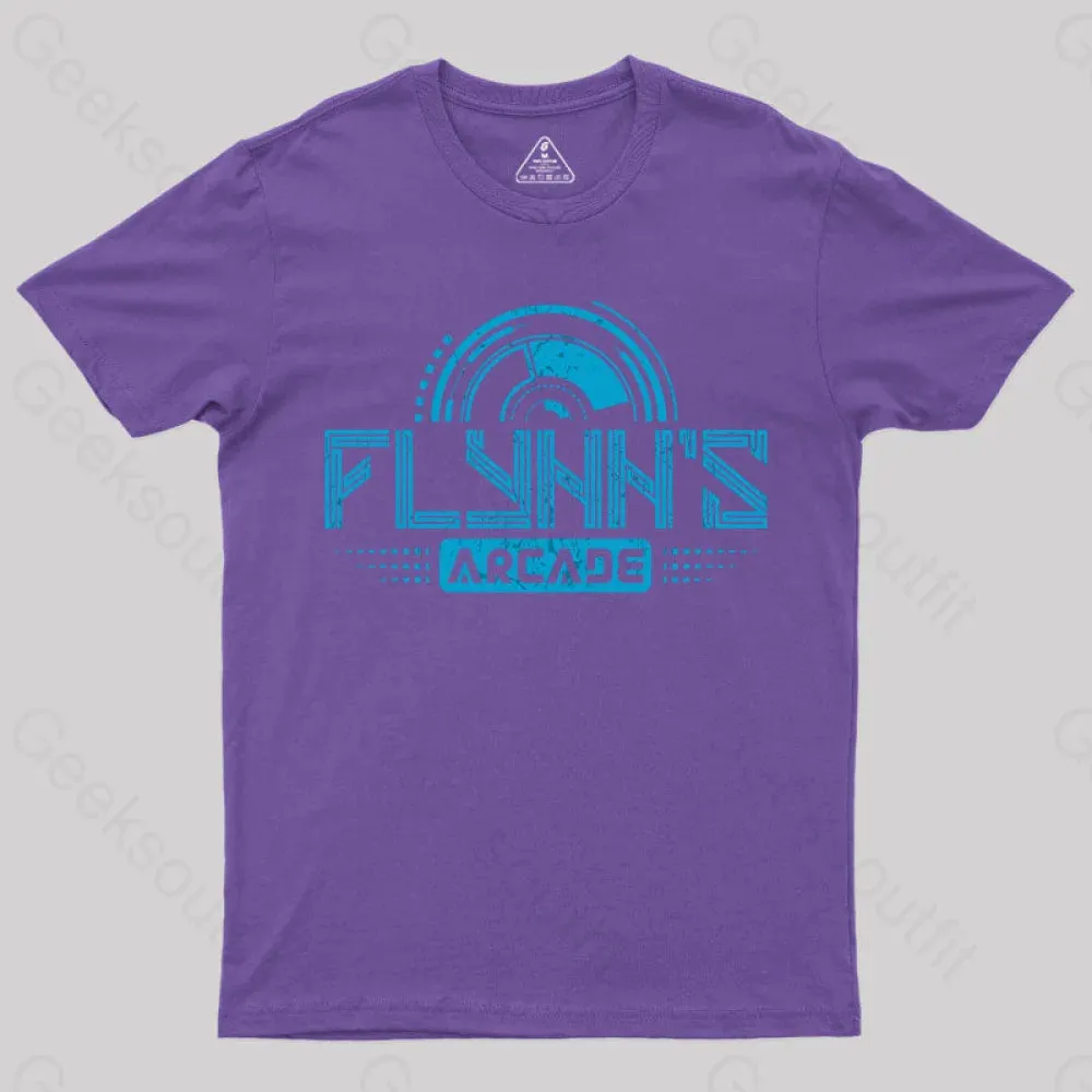 Flynn's Arcade Est 1982 T-Shirt - Image 7