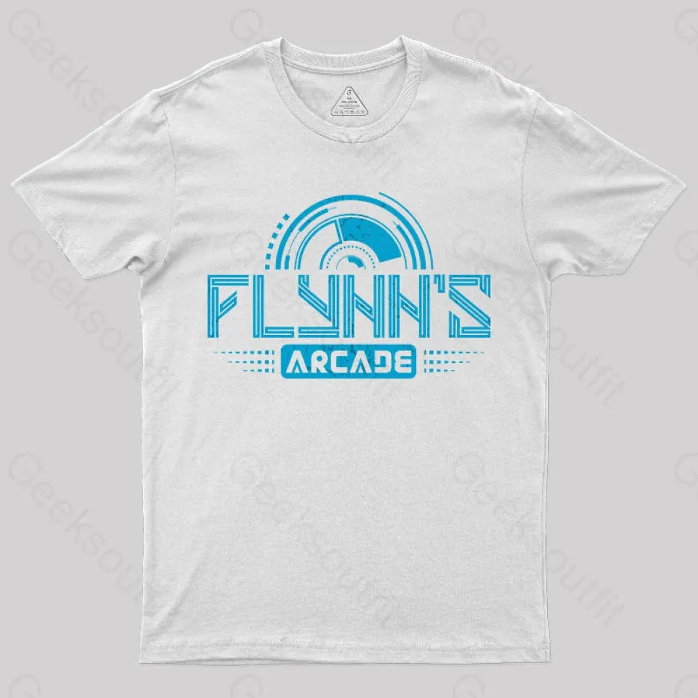 Flynn's Arcade Est 1982 T-Shirt - Image 9