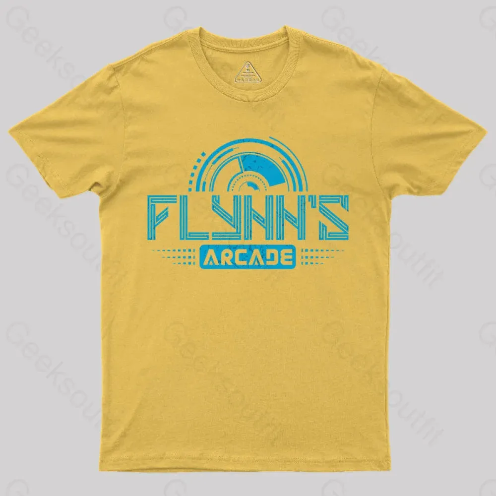 Flynn's Arcade Est 1982 T-Shirt - Image 6