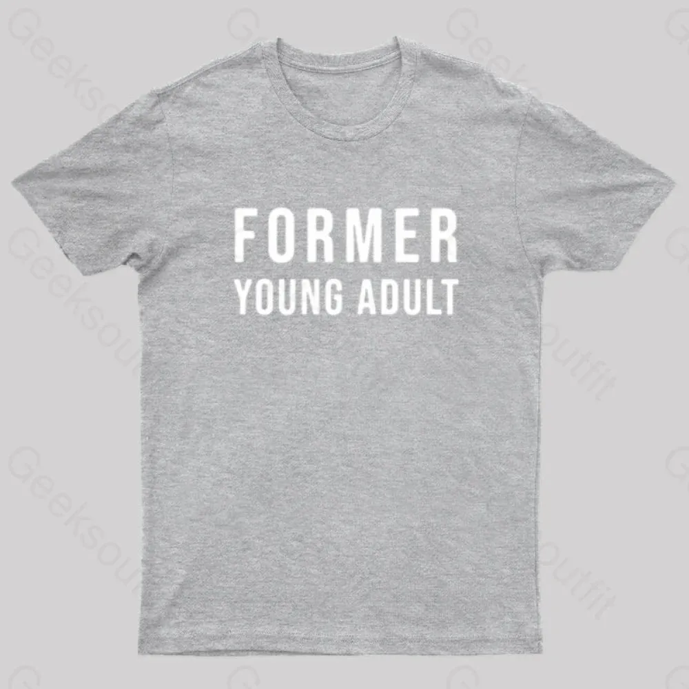 Former Young Adult Nerd T-Shirt - Image 2