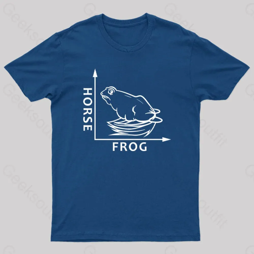 Frog or Horse Geek T-Shirt - Image 3