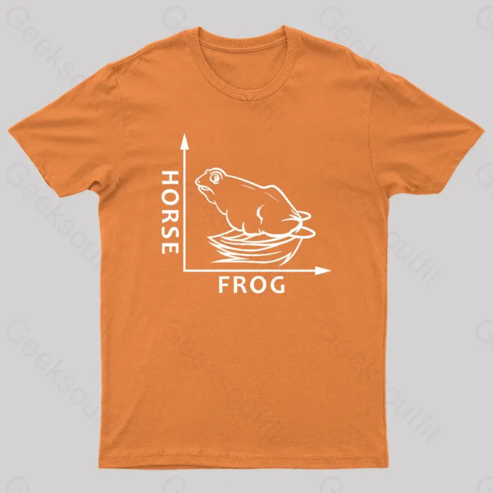 Frog or Horse Geek T-Shirt - Image 6