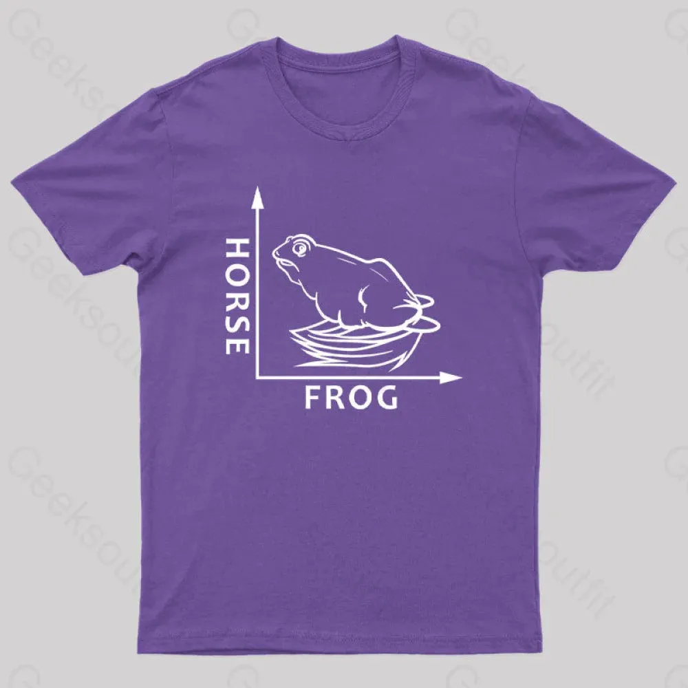 Frog or Horse Geek T-Shirt - Image 5