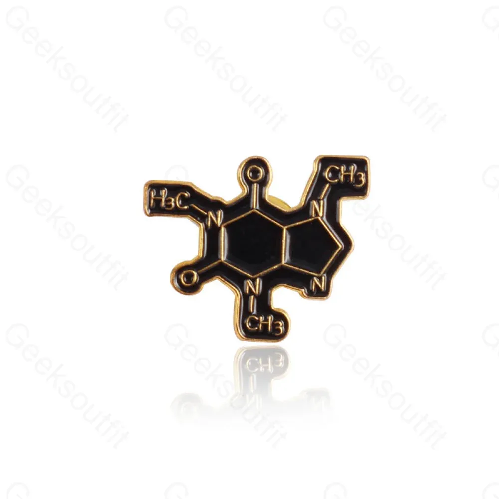 Fun Math Chemistry Molecules Pins - Image 2