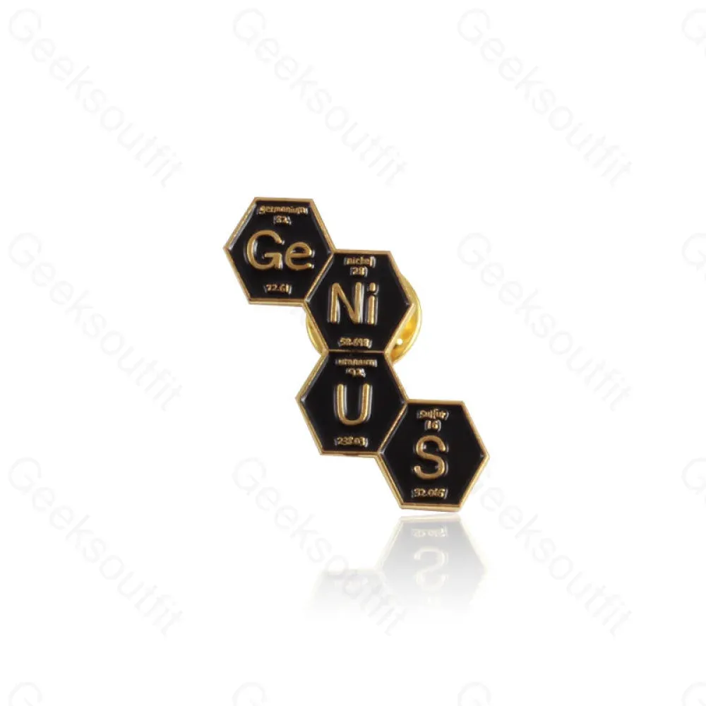 Fun Math Chemistry Molecules Pins - Image 4