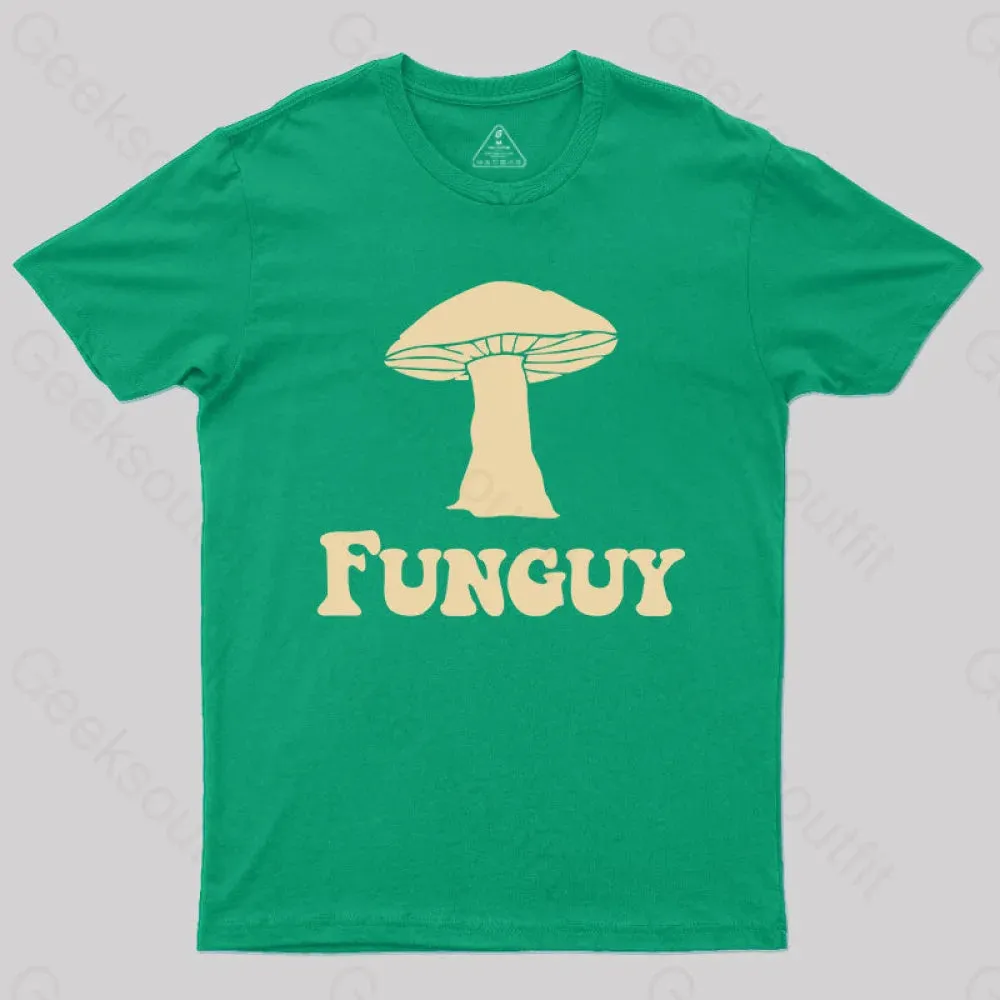 Fungi Fun Guy Funny Geek Nerd T-Shirt - Image 5
