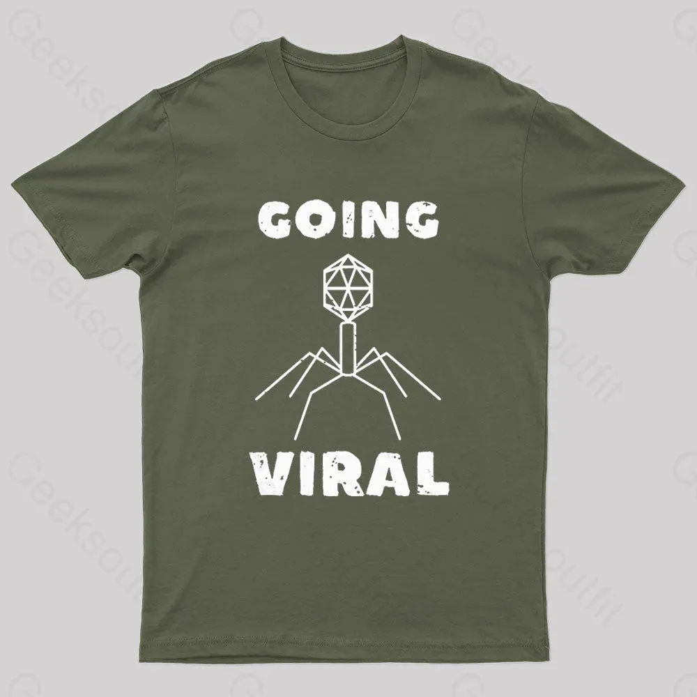 Funny Biology Going Nerd T-shirt