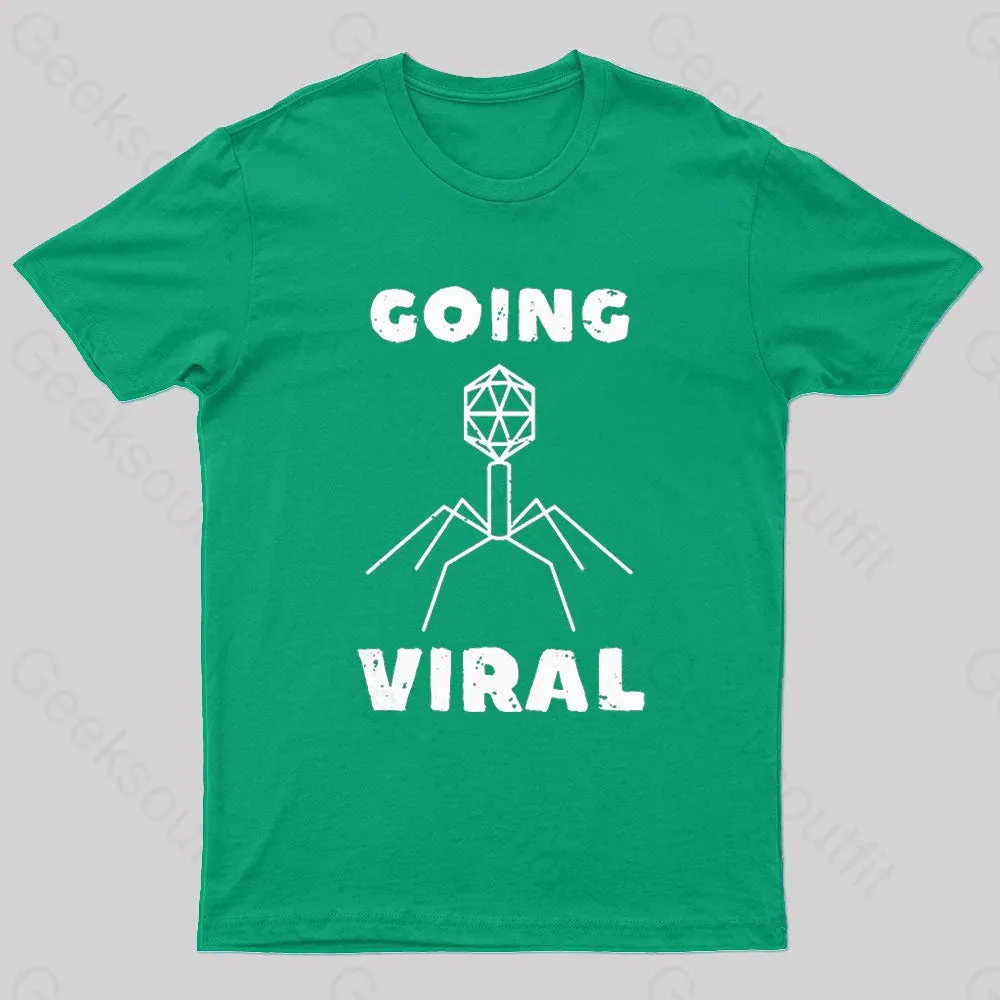 Funny Biology Going Nerd T-shirt - Image 3