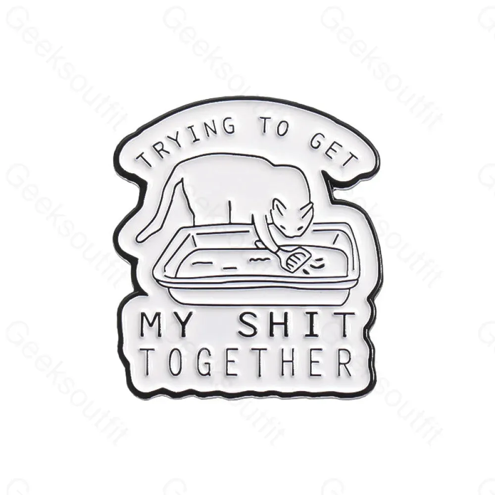 Funny Cartoon Animals Pins - Image 5