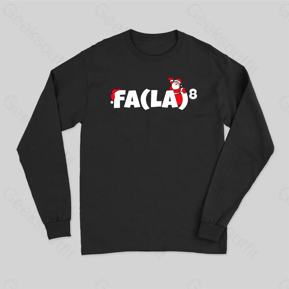 Funny Christmas Math Long Sleeve T-Shirt - Image 2