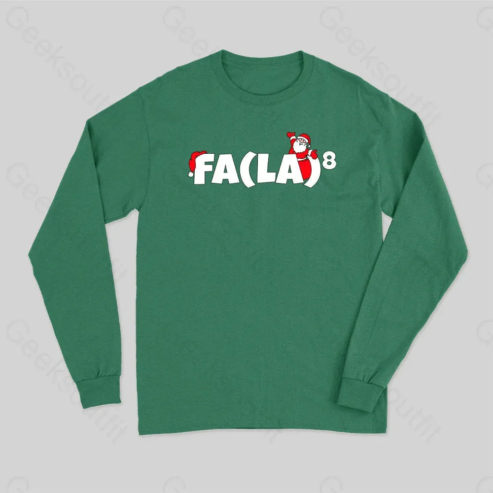 Funny Christmas Math Long Sleeve T-Shirt