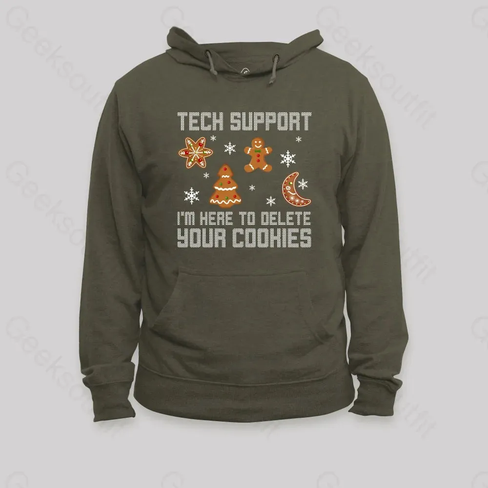 Funny Christmas Tech Support Computer Programmer Hoodie - Image 3