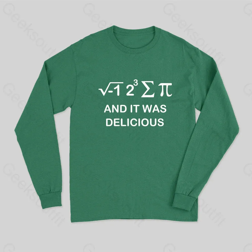 Funny Math Long Sleeve T-Shirt - Image 3