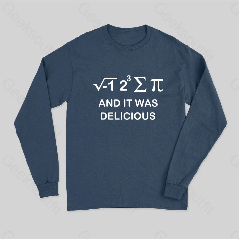 Funny Math Long Sleeve T-Shirt - Image 2