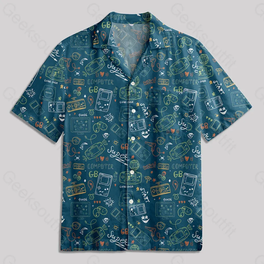 Game Boy Button Up Pocket Shirt - Image 3