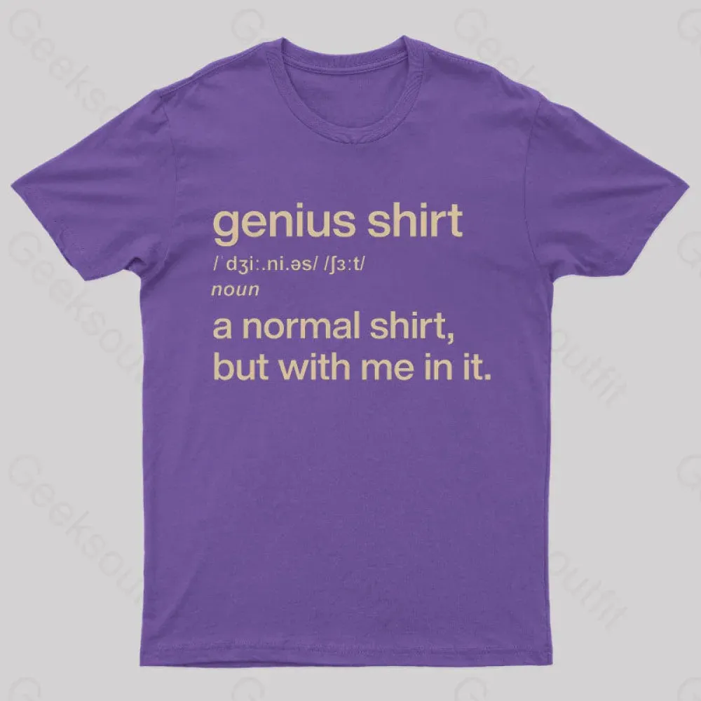 Genius Shirt Geek T-Shirt - Image 6