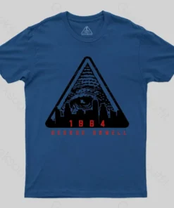 Alternative view of George Orwell 1984 T-shirt