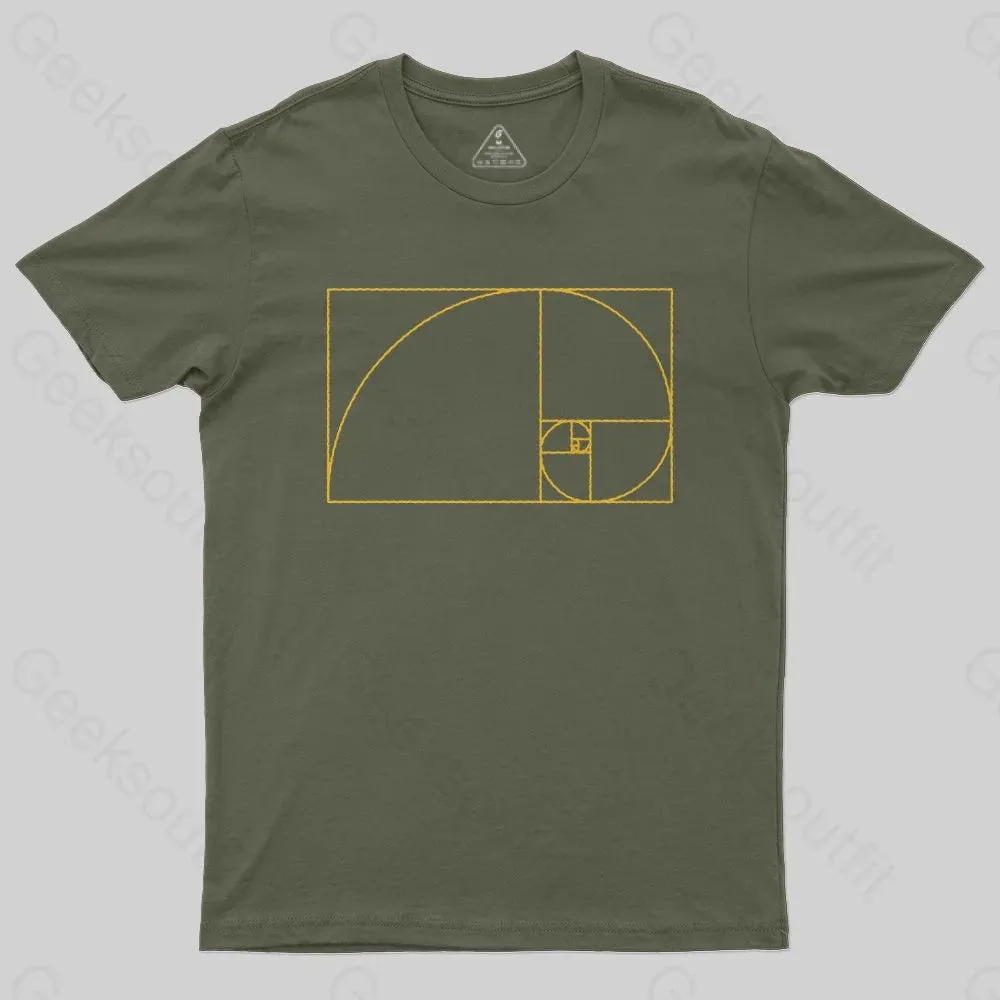 Golden Spiral T-Shirt - Image 3