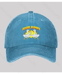 Alternative view of Goose Bumps Washed Vintage Baseball Cap