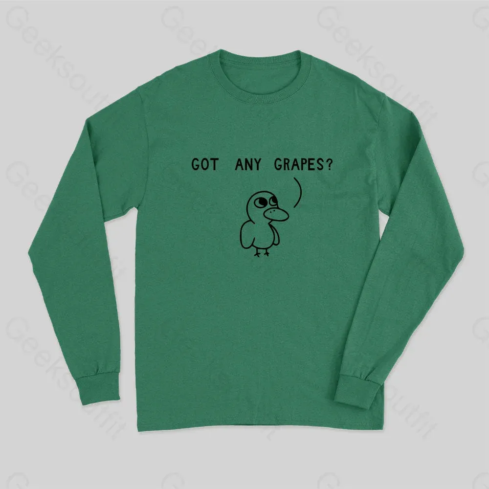 Got Any Grapes Long Sleeve T-Shirt - Image 3