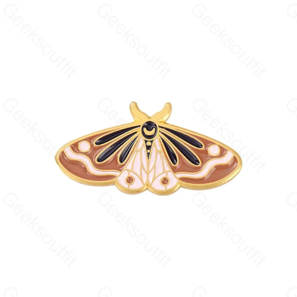 Gothic Mothes Enamel Pins - Image 2