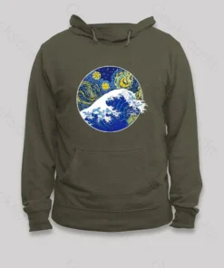 Great Starry Wave Off Kanagawa Hoodie