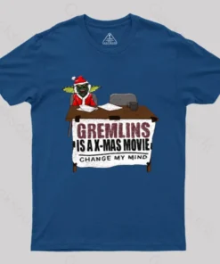 Alternative view of Gremlins Is A Christmas Movie T-Shirt