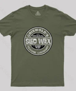 Griswold's Sled Wax Geek T-Shirt