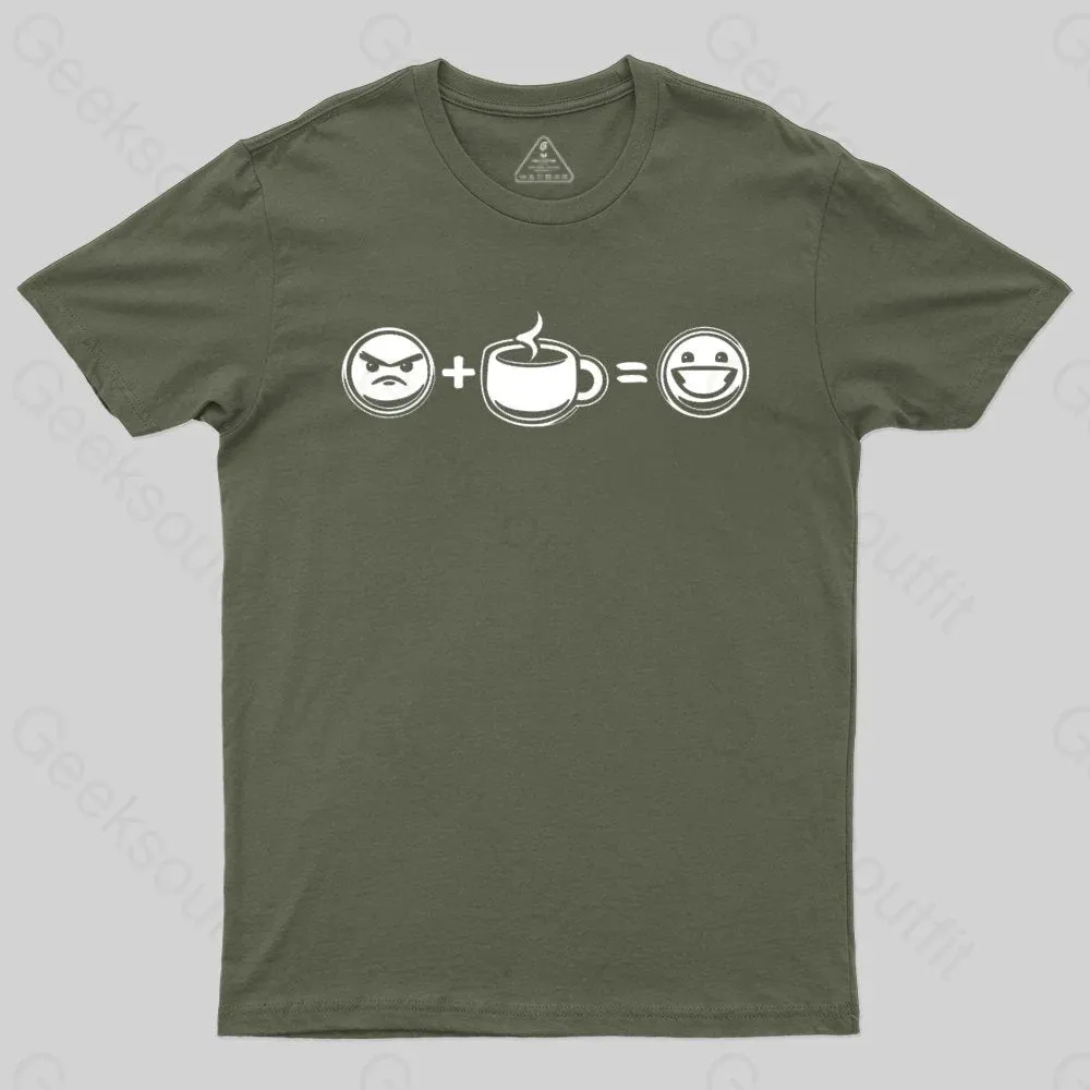 Grumpy Plus Coffee T-shirt - Image 3