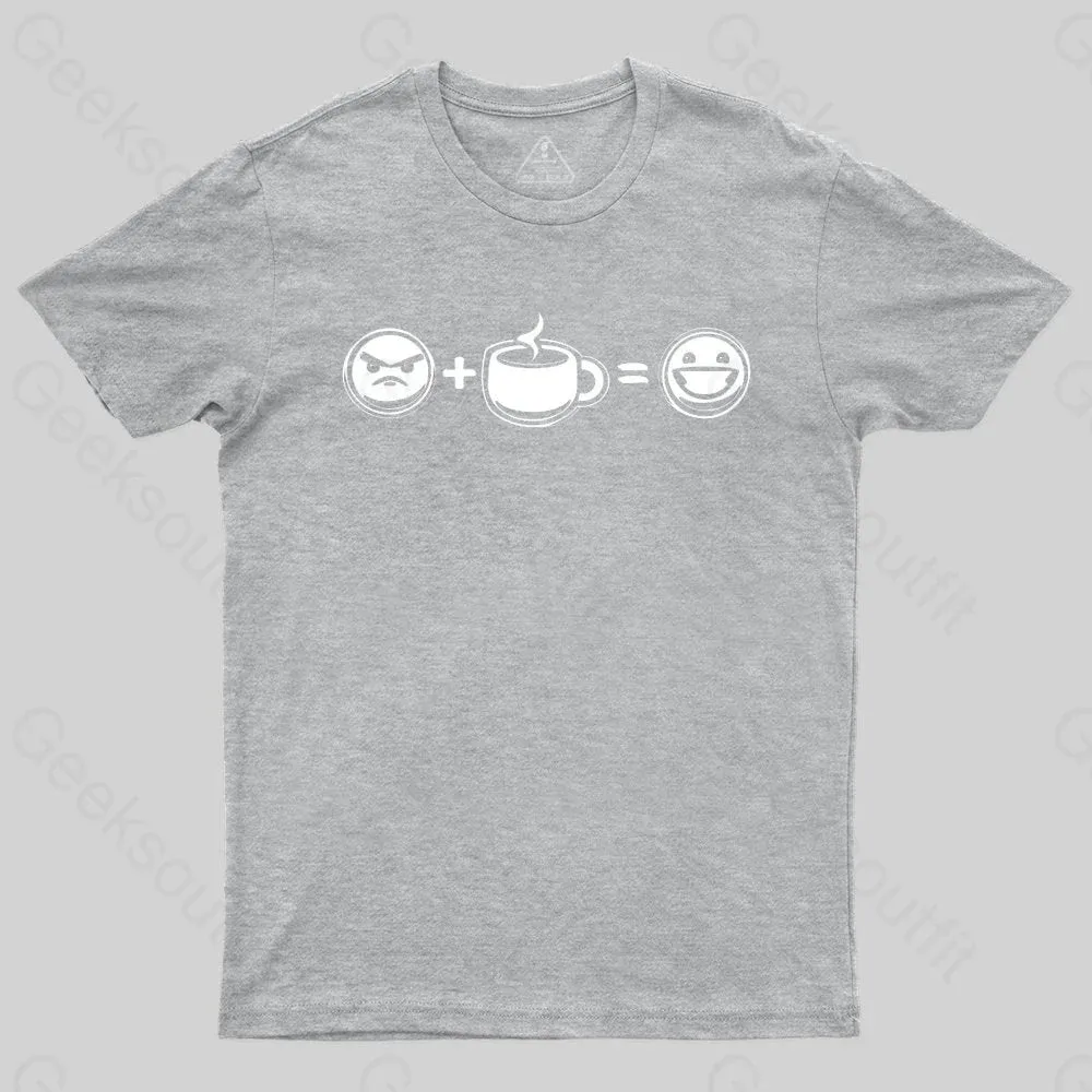 Grumpy Plus Coffee T-shirt - Image 4