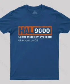 Alternative view of HAL 9000, distressed Classic T-shirt