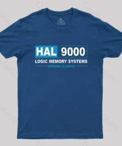 Alternative view of Hal 9000 Logic Memory Systems T-Shirt