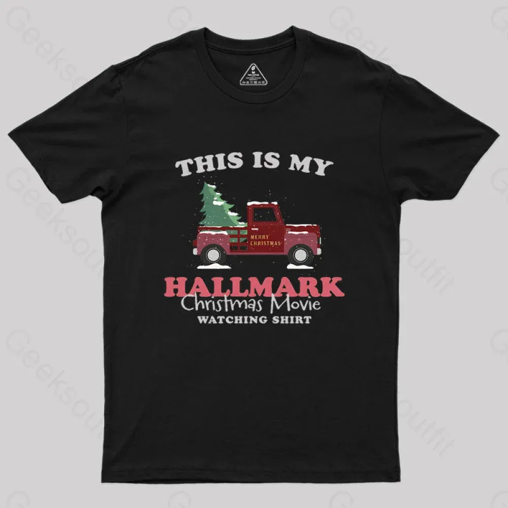 hallmark christmas Geek T-Shirt - Image 2