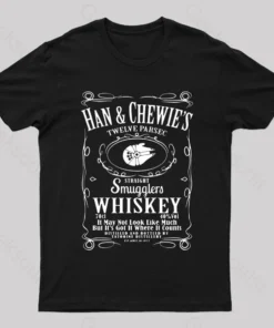 Han&Chewie's Twelve Parsec Whiskey Geek T-Shirt