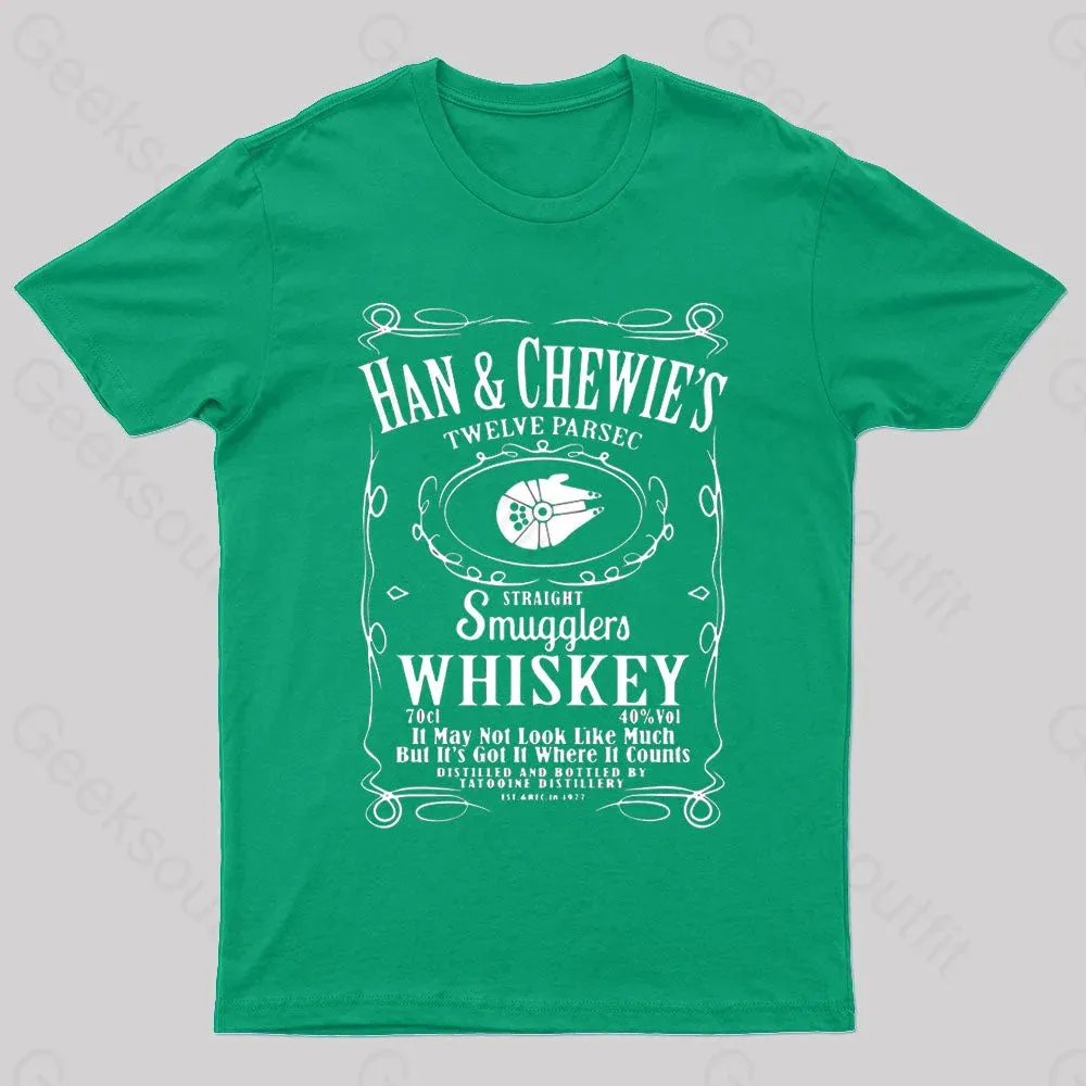 Han&Chewie's Twelve Parsec Whiskey Geek T-Shirt - Image 7