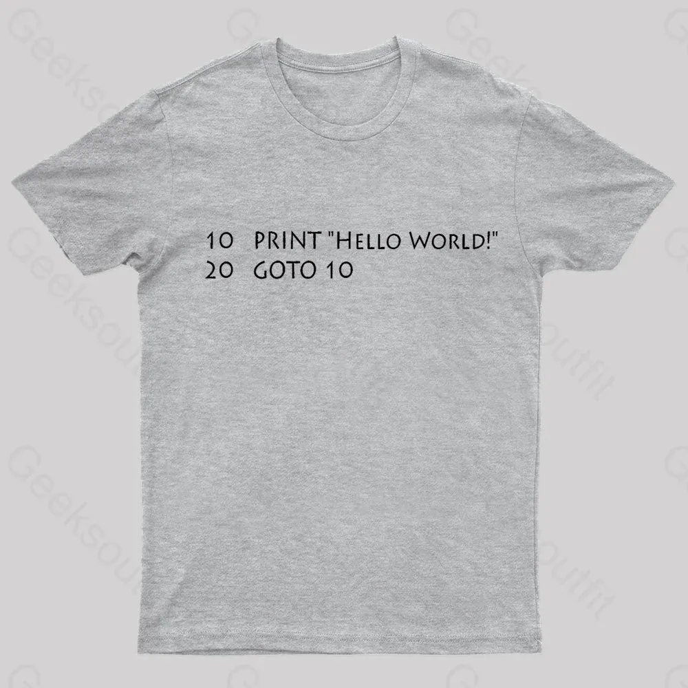 Hello World Nerd T-Shirt - Image 6