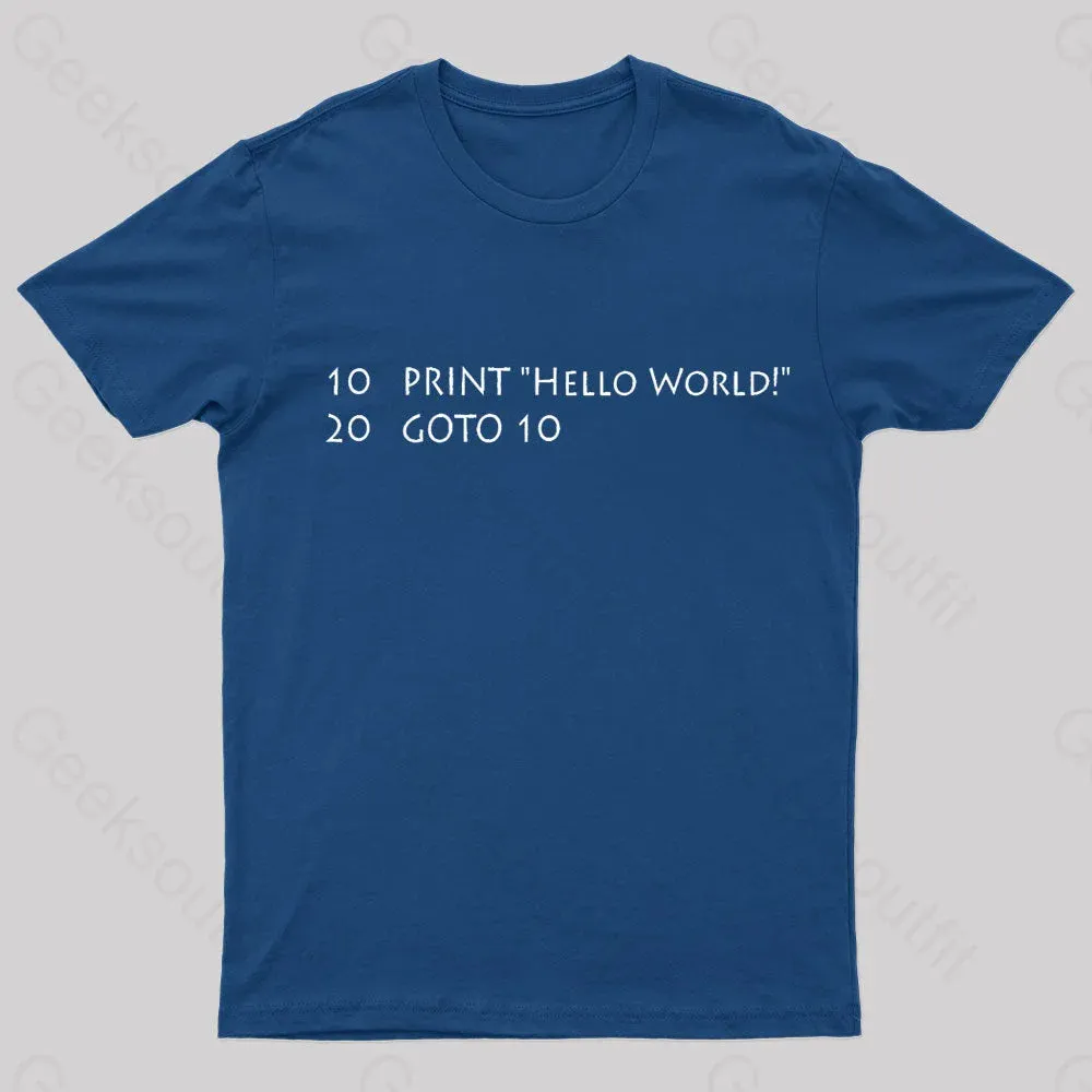 Hello World Nerd T-Shirt - Image 2