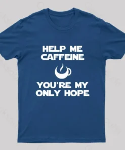 Alternative view of Help Me Caffeine Geek T-Shirt