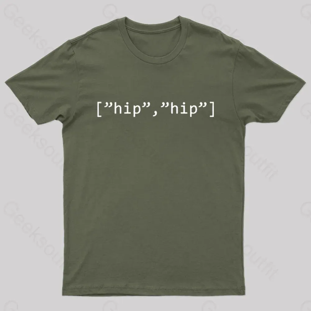 Hip Hip Array Nerd T-Shirt - Image 3