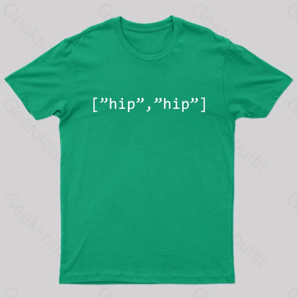 Hip Hip Array Nerd T-Shirt - Image 7