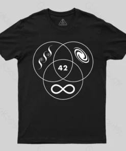 Hitchhikers Guide To The Galaxy 42 T-shirt