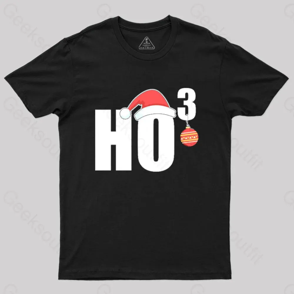HO Christmas Funny T-Shirt - Image 2